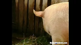 Unlit Foetus Farmer Hairy Pussy Playing be advisable for maturity Fucked
